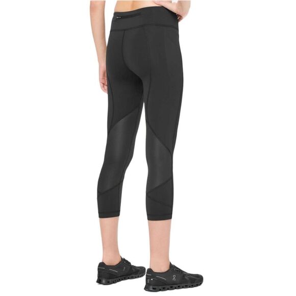 Lululemon Pace Revival Crop Leggings 22" In Black Size 2 - Picture 2 of 10